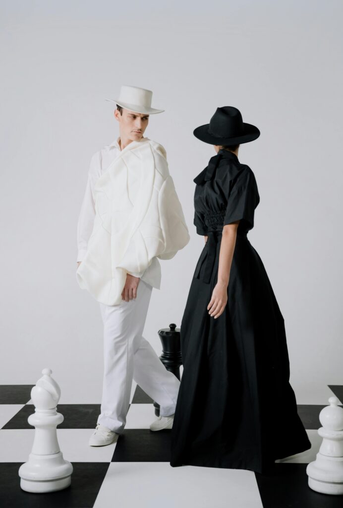 Egymásra reagál férfi és nő